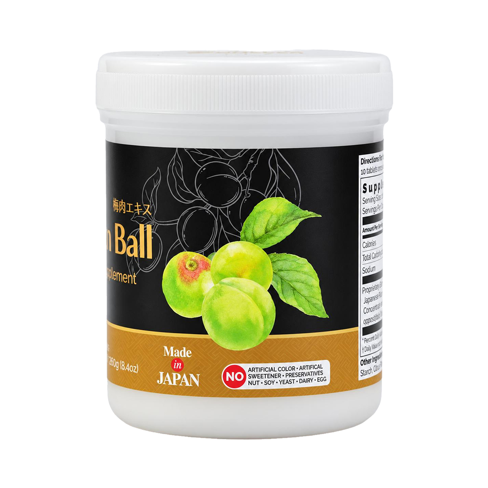 Umeke Ball ウメケボール Plum Ball (180g) / 3 mth supply (900 balls)