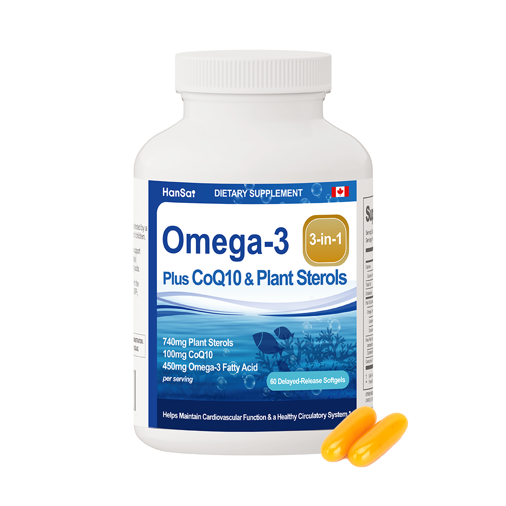 Omega3 + CoQ10 / 1 mth supply (60 tablets)
