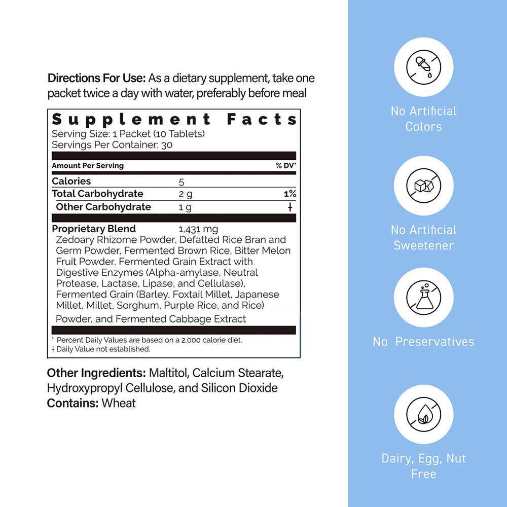 Okinawa Zedoary / 1 mth supply (30 packets)