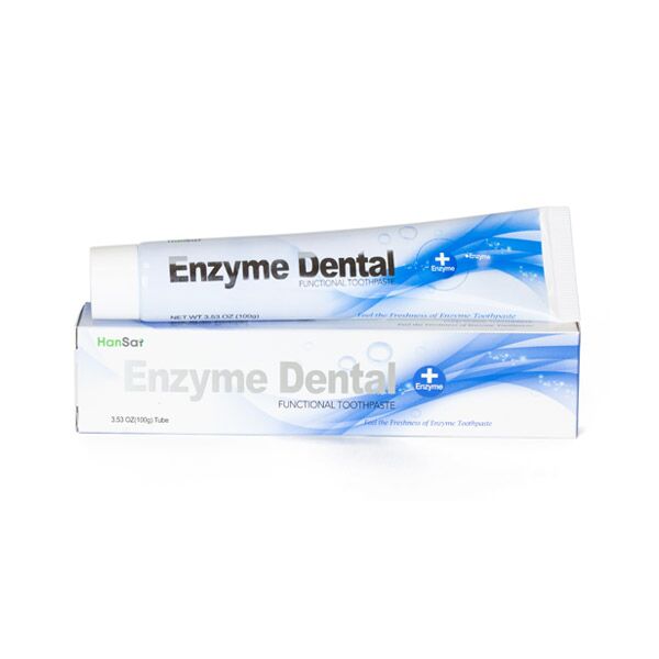 Enzyme dental toothpaste top
